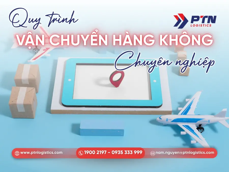 Các bước tron vận tải hàng không