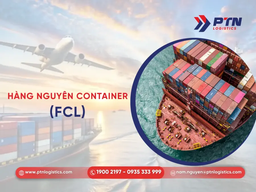 Hàng nguyên container trong vận tải biển