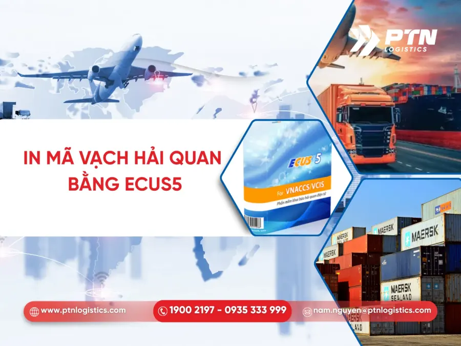 Lợi ích khi in mã vạch hải quan trên ECUS5