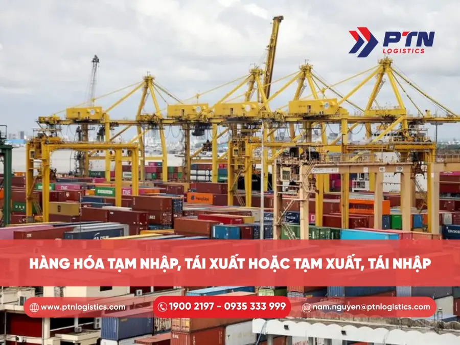Hàng tạm nhập tái xuất hoặc tạm xuất tái nhập