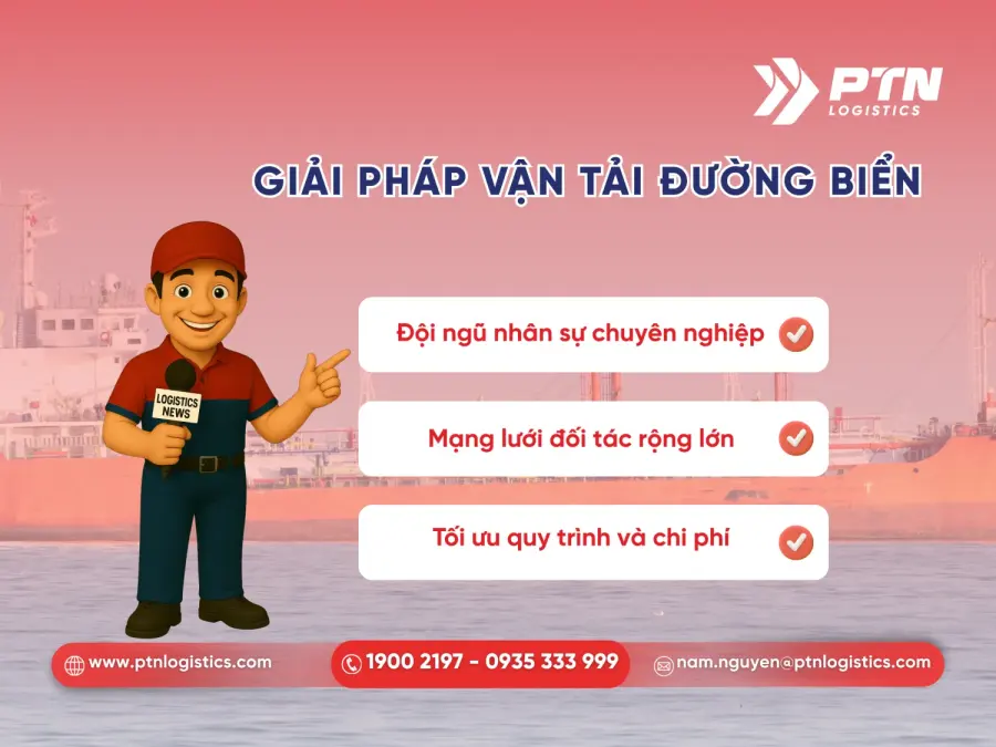 Giải pháp vận tải biển tối ưu cho doanh nghiệp XNK