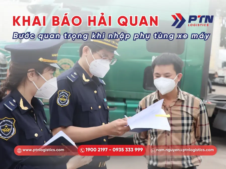 Khai báo và làm thủ tục hải quan