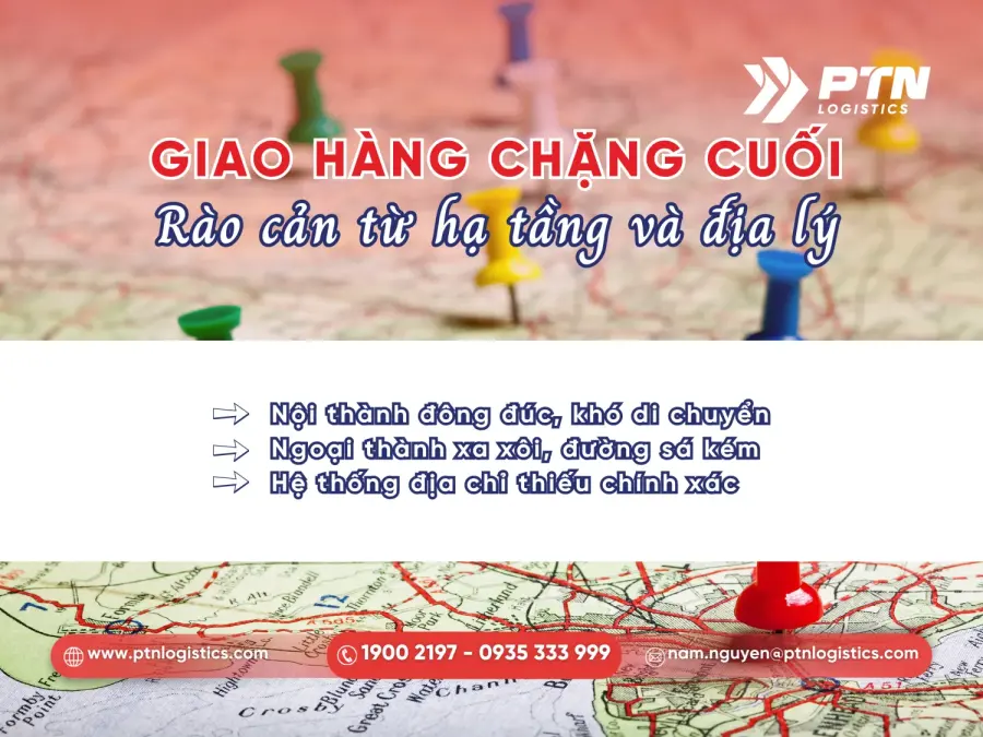 Những nhược điểm về hạ tầng và địa lý