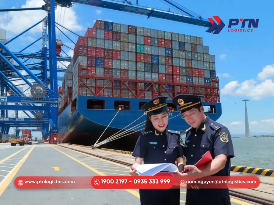 Thủ tục hải quan trong logistics cảng biển
