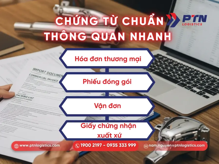 Xin giấy phép và chuẩn bị các chứng từ cần thiết