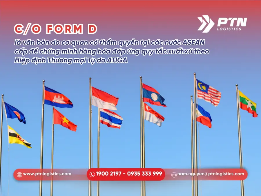 Định nghĩa về C/O Form D chi tiết
