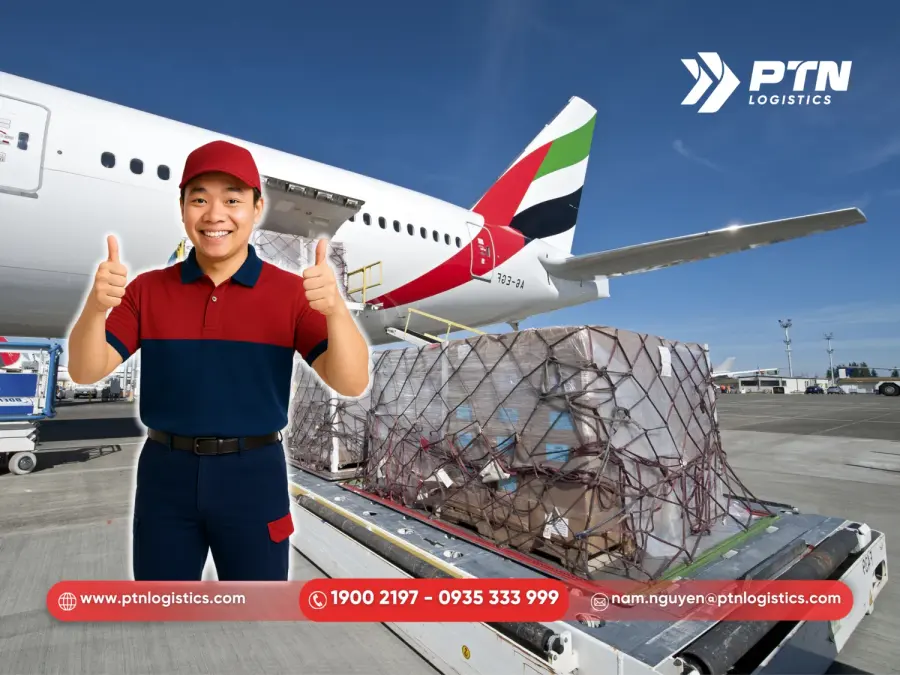 Giải pháp vận chuyển bằng máy bay từ PTN Logistics