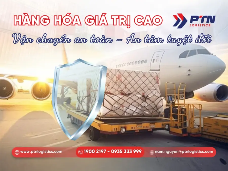 Vận tải hàng không đảm bảo an toàn cho hàng hóa