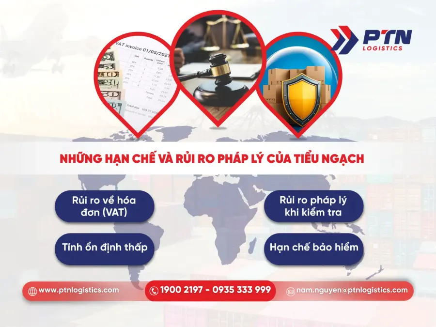 Các hạn chế và rủi ro pháp lý của tiểu ngạch
