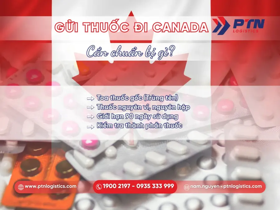 Cần chuẩn bị những gì trước khi gửi thuốc