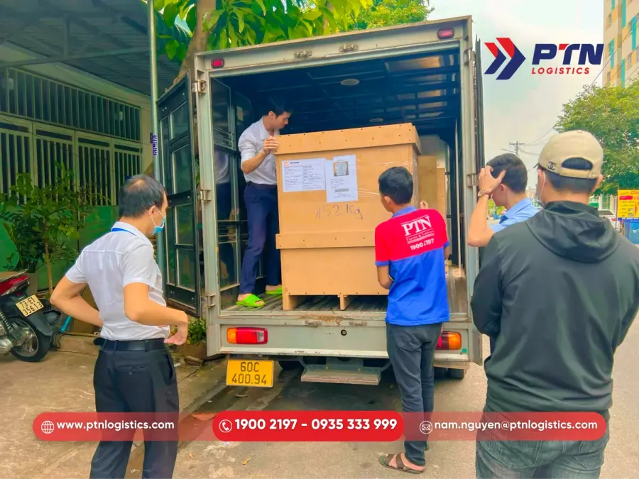 PTN Logistics lấy và xử lý hàng chuyên nghiệp