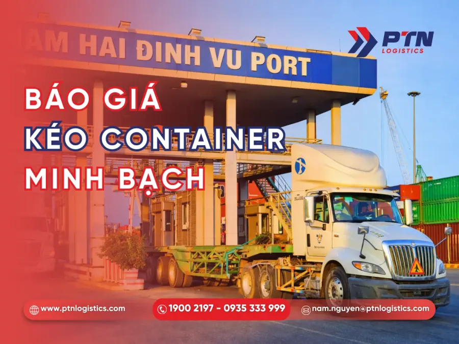 Chi phí kéo container cảng Đình Vũ