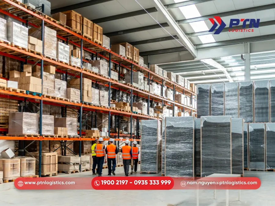 Nhận hàng và kiểm đến niêm phong cập nhật hệ thống