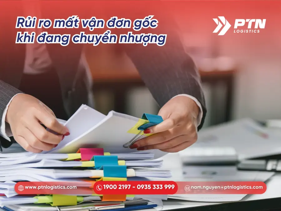 Rủi ro mất vận đơn khi đang thực hiện chuyển nhượng