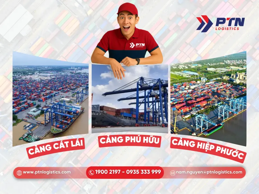 So sánh cảng Phú Hữu với một số cảng biển khác