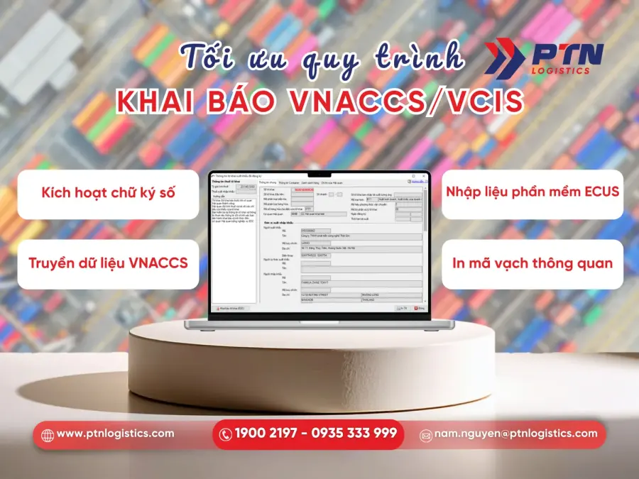 Bước thực hiện khai tờ khai hải quan trên hệ thống