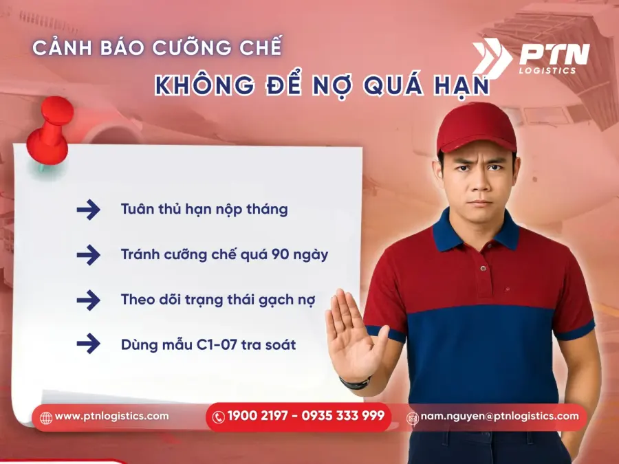 Các lưu ý bị tránh nợ cưỡng chế