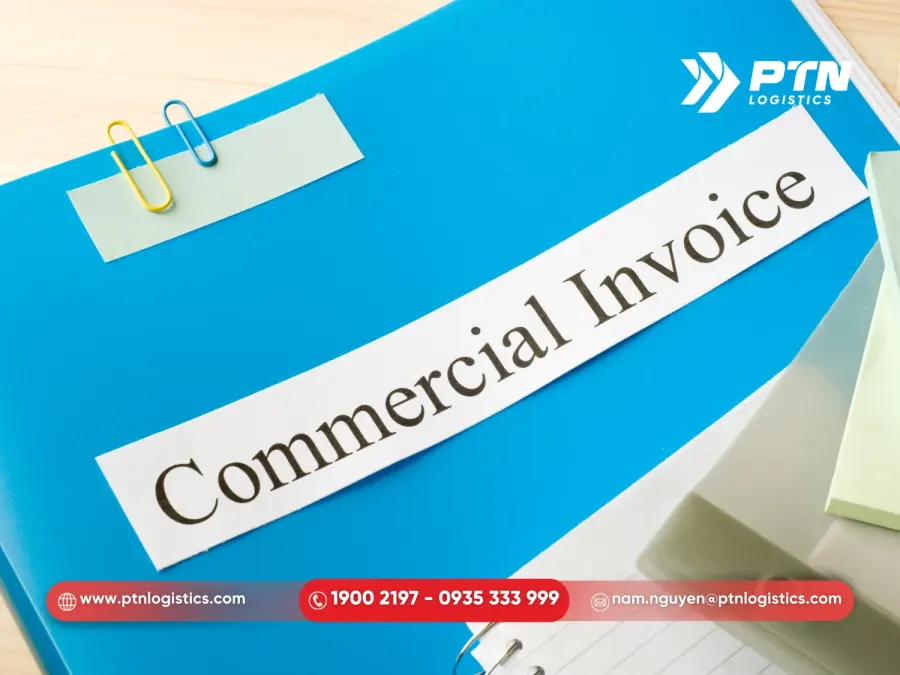 Commercial invoice là căn cứ để tính thuế