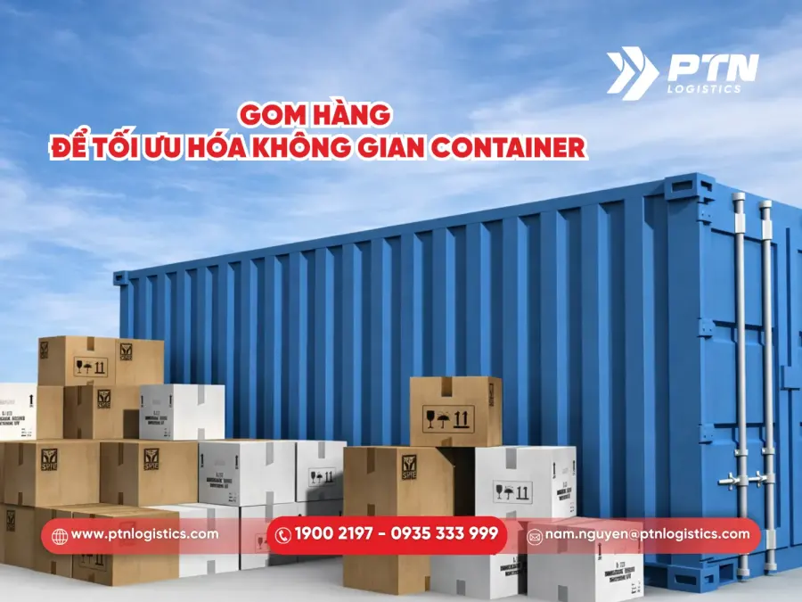 Gom hàng để tối ưu hóa không gian cont