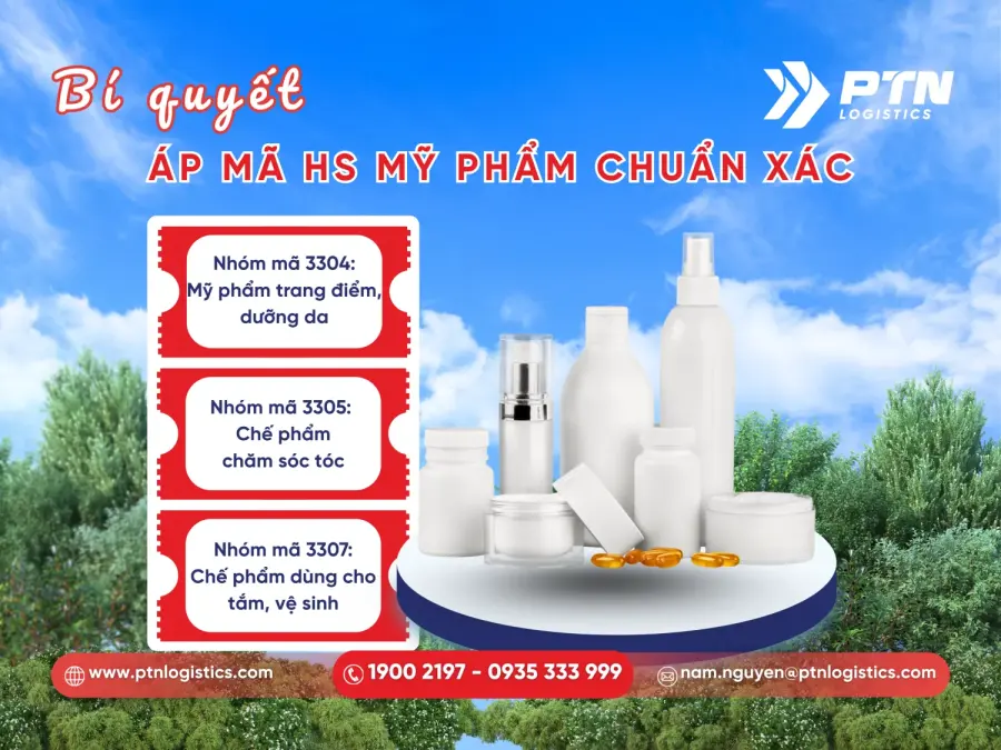 Mã HS Code cho mỹ phẩm