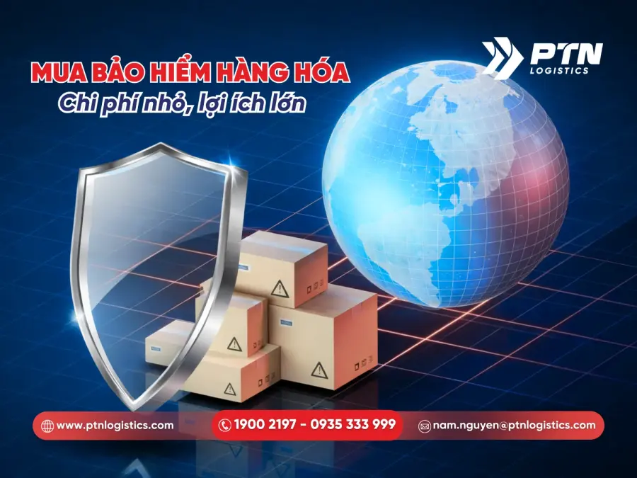 Mua bảo hiểm cho hàng hóa chi phí nhờ lợi ích lớn