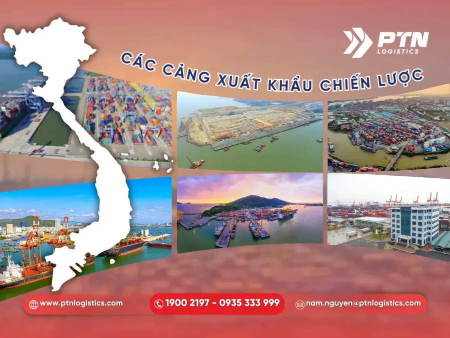 Những cảng xuất khẩu lớn tại Việt Nam