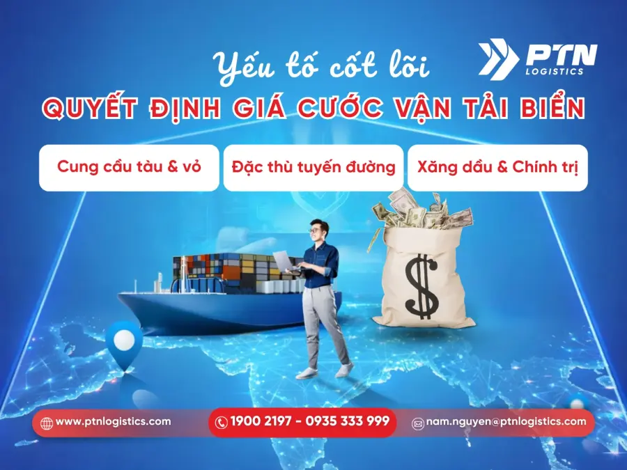 Những yếu tố ảnh hưởng đến cước phí