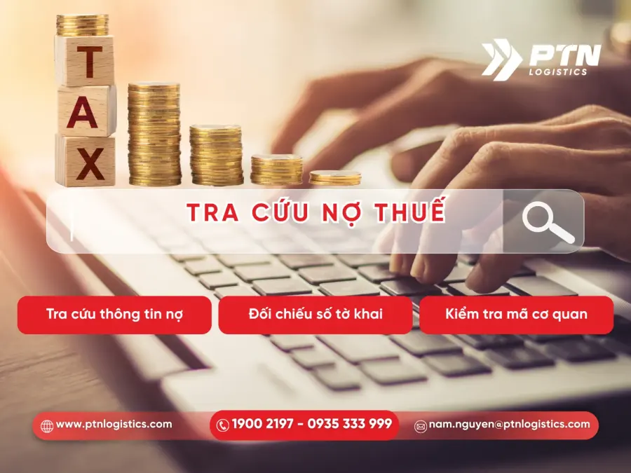 Tra cứu tờ khai và số tiền phải nộp