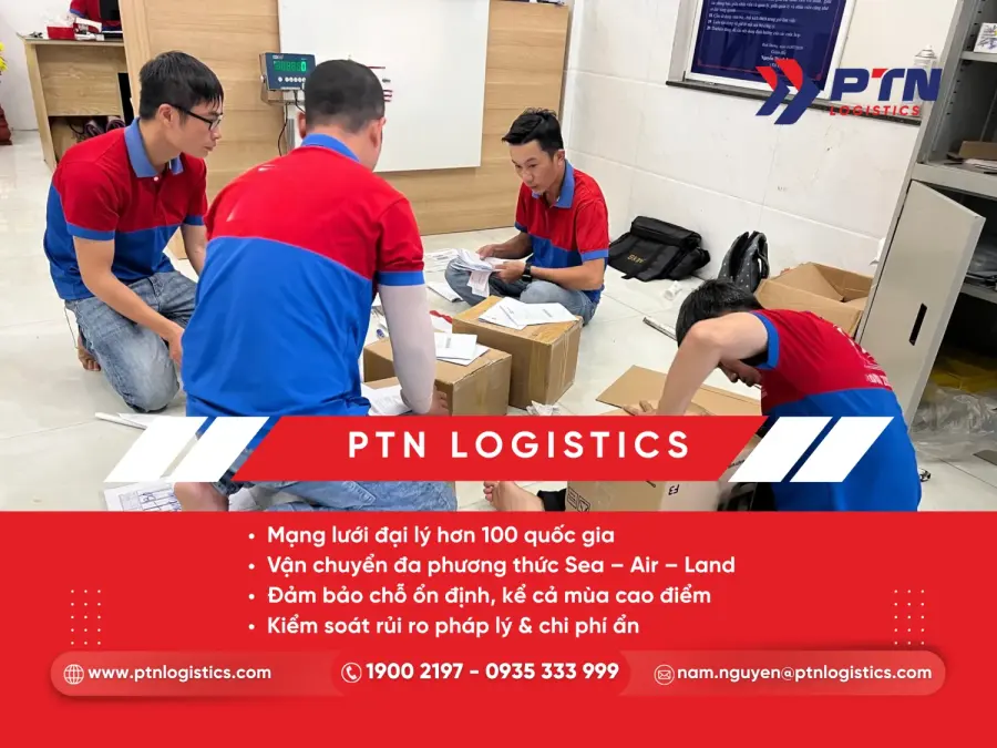 PTN cung cấp dịch vụ vận tải logistics toàn diện và uy tín