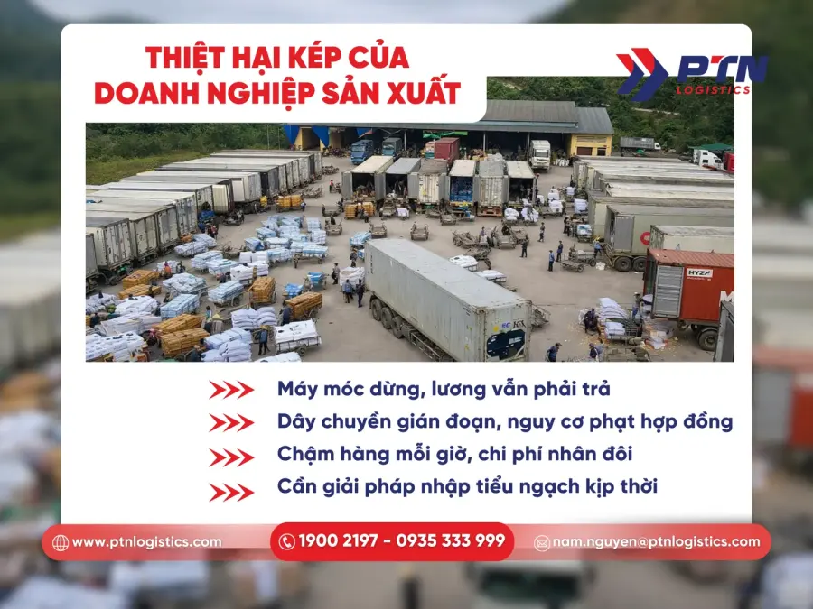 Thiệt hại kép của doanh nghiệp sản xuất thường gặp