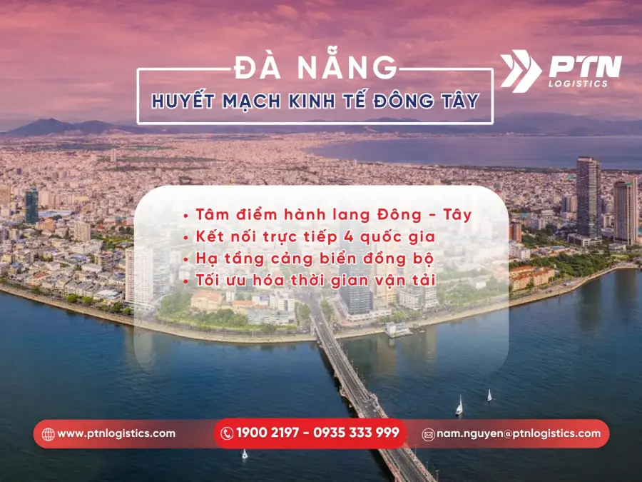 Vị trí chiến lược của Đà Nẵng trong logistics