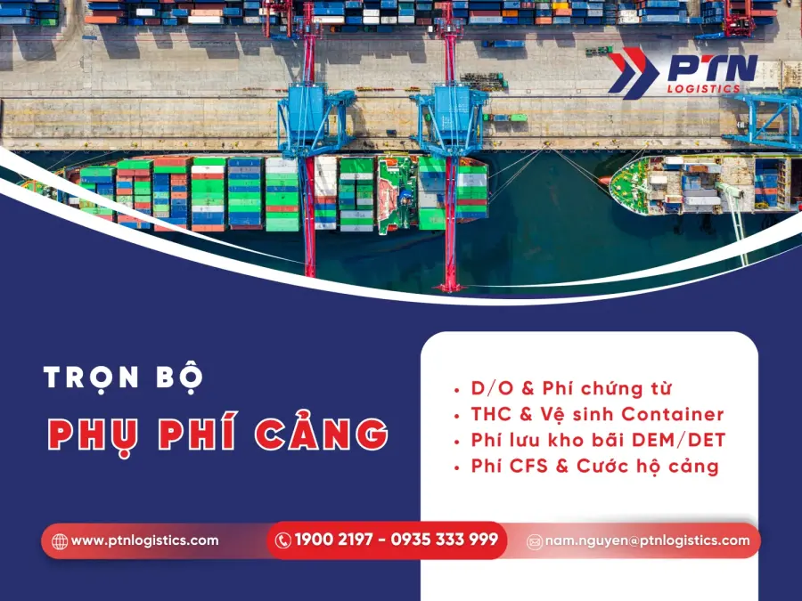 Các phụ phí khác tại cảng