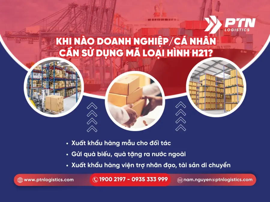 Khi nào thì doanh nghiệp cá nhân cần sử dụng mã loại hình H21