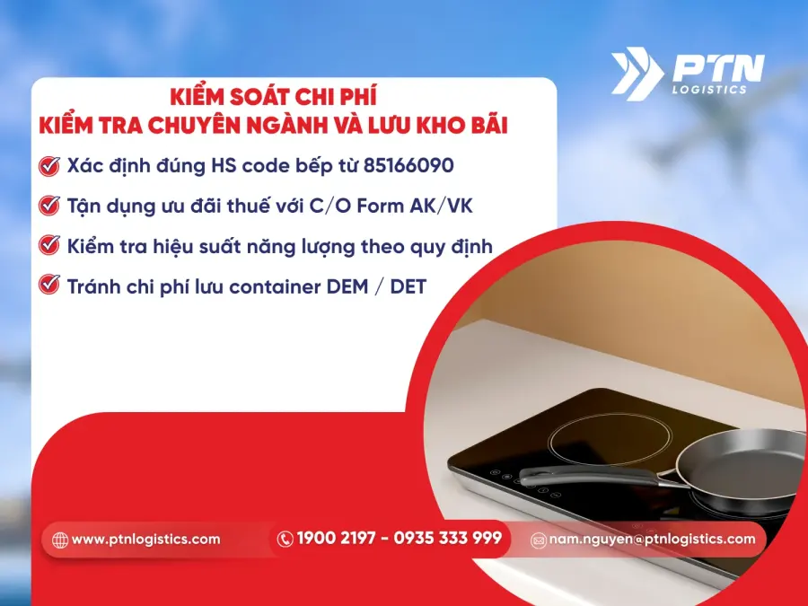 Kiểm soát chi phí kiểm tra chuyên ngành và phí lưu kho bãi