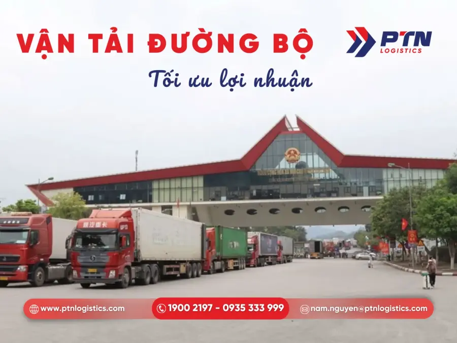 Phương thức vận chuyển đường bộ tiểu ngạch