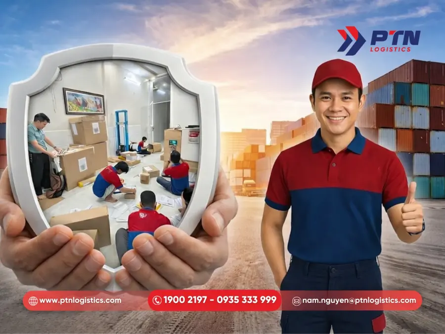 PTN cam kết bảo hiểm hàng hóa