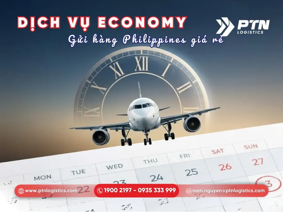 Thời gian vận chuyển thường khi gửi hàng đi Philippines