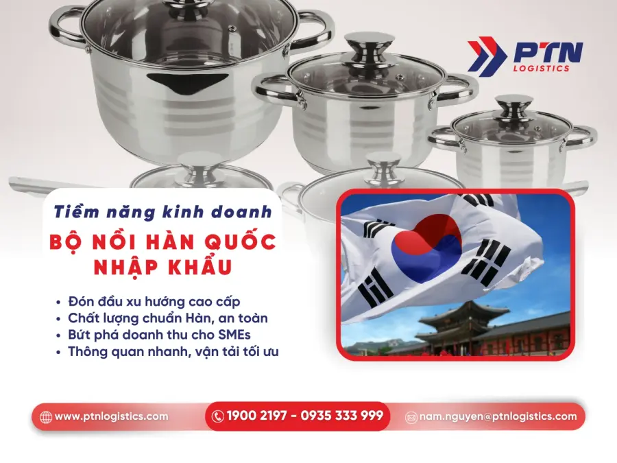 Tiềm năng kinh doanh bộ nồi Hàn Quốc nhập khẩu tại Việt Nam
