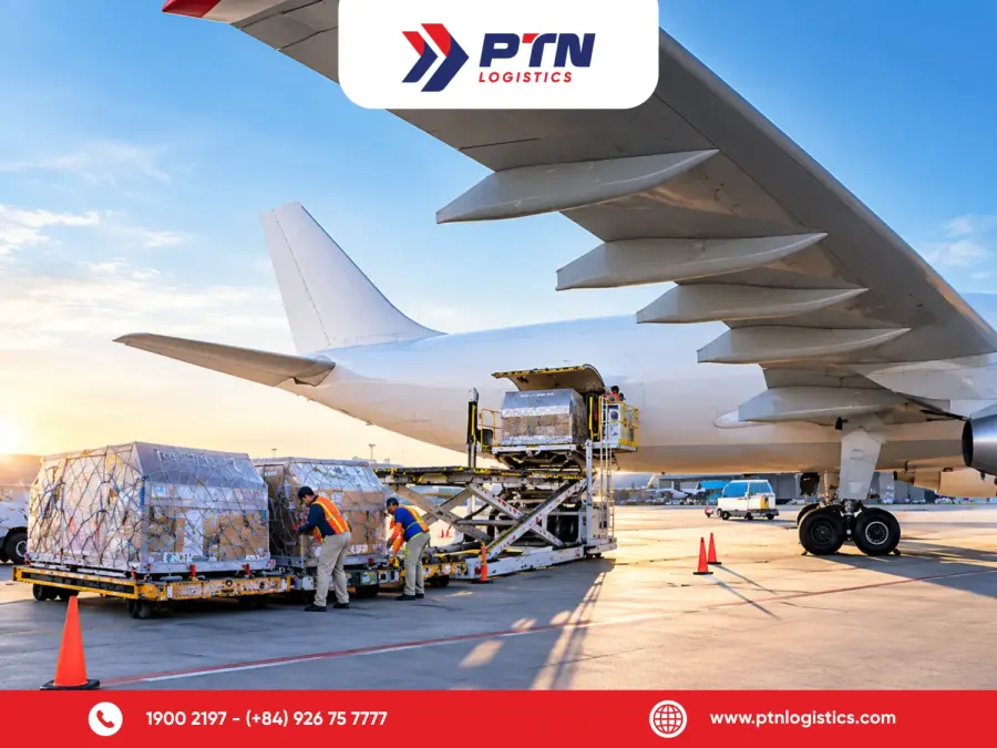 Vận chuyển hàng không phù hợp yếu tố nào