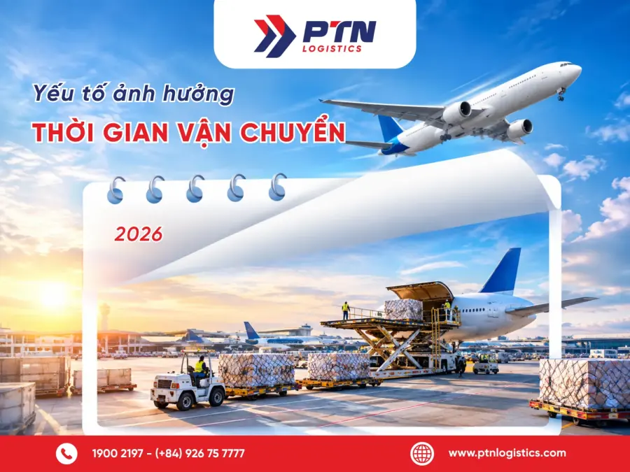 Yếu tố ảnh hưởng đến thời gian vận chuyển hàng không từ Việt Nam sang Mỹ