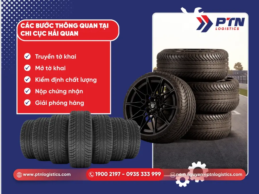Các bước để thông quan tại chi cục hải quan