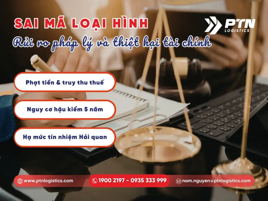Các hệ quả pháp lý khi khai sai mã loại hình