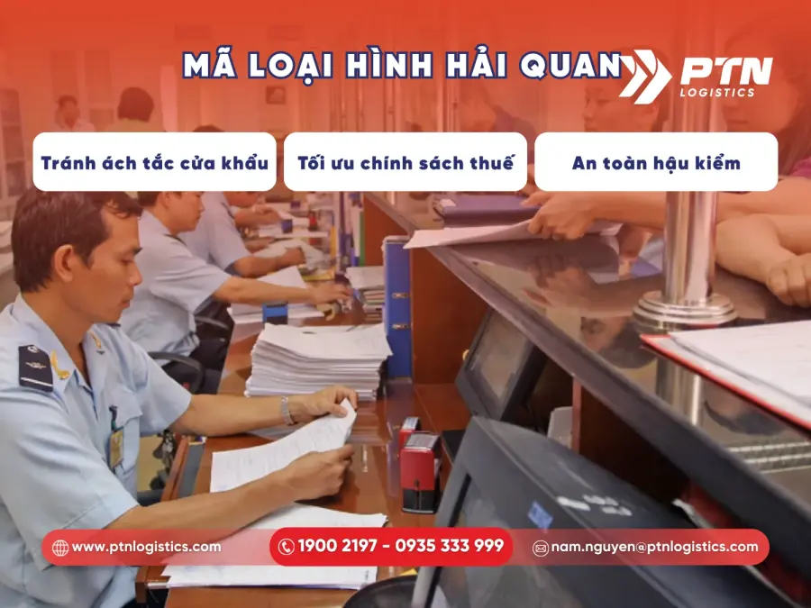 Mã loại hình trong khai báo hải quan