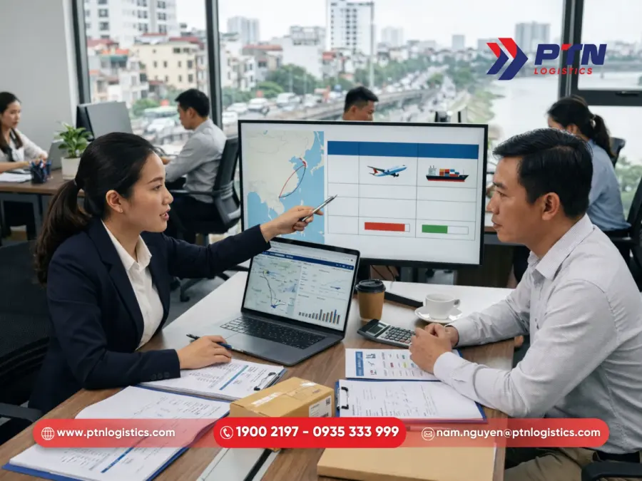 Tư vấn phương án vận chuyển gửi hàng đi Hàn Quốc tại Hà Nội