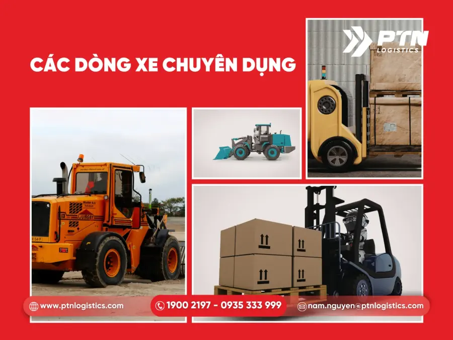 Một số dòng xe chuyên dụng